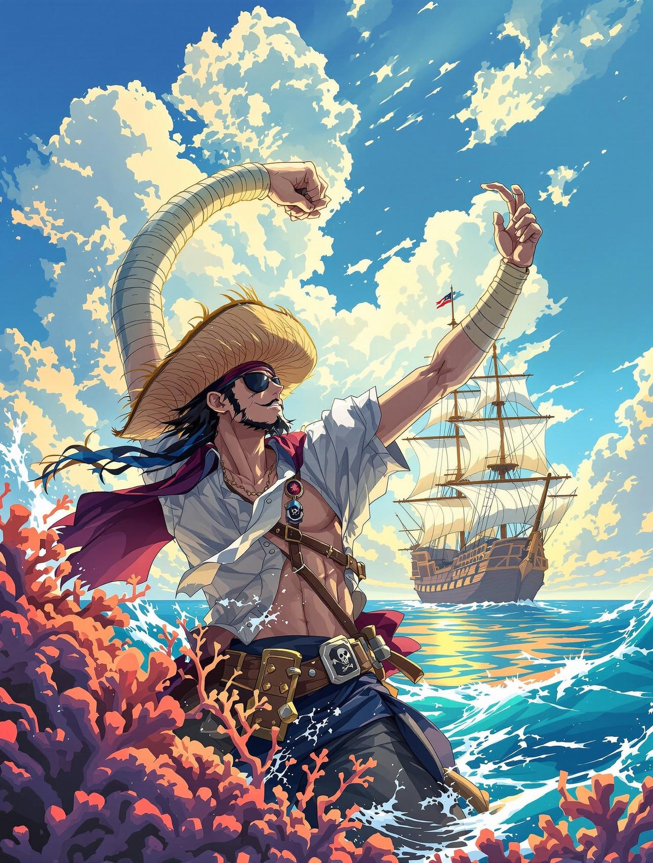 海贼王 - 尾田荣一郎 海贼王 - 尾田荣一郎 漫画封面
